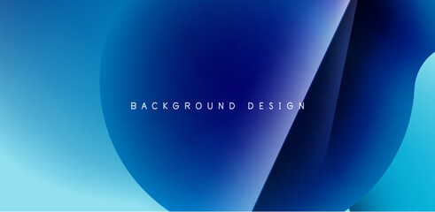 Colorful circle abstract background. Template for wallpaper, banner, presentation, background