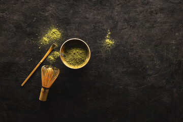 Japanese matcha tea ceremony