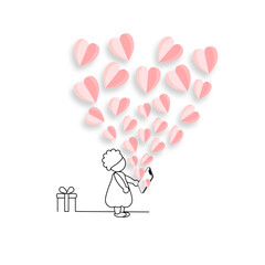 child and heart line