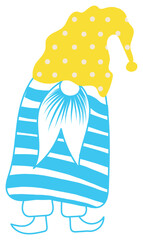 easter sunday sticker gnome svg bundle