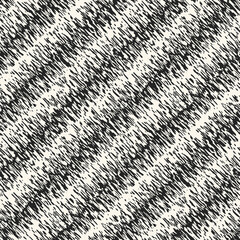 Ink Brushstrokes Textured Diagonal Striped Pattern