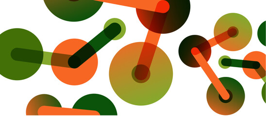 Network concept abstract background. Dots connection. Big data idea. Business template for wallpaper, banner, background or landing