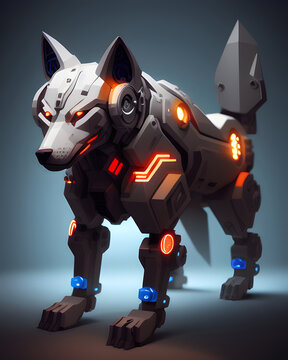 Cyborg wolf 