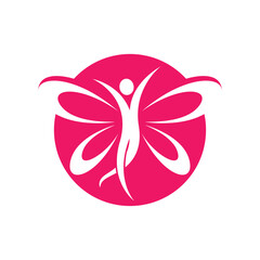 Beauty butterfly logo images