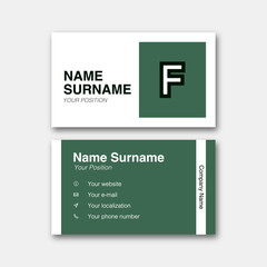 Logo alphabet letter 