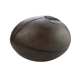 Retro Leather Rugby Ball