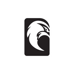 G eagle logo icon illustration.