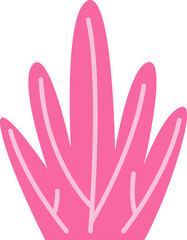 shrub and tree illustration