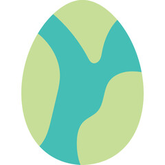 Easter Day Egg Illustration