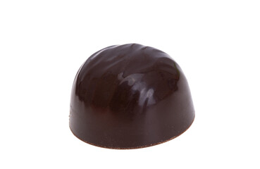 chocolate candies isolated