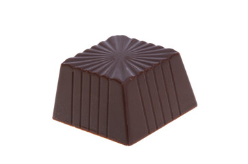 chocolate candies isolated