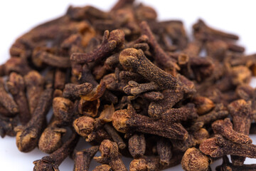 Cloves isolated on white background