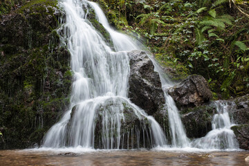 Xorroxin waterfall in the Baztan valley, Navarra, Spain