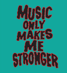 type and slogan for print