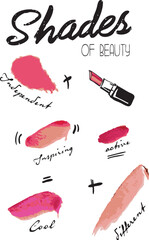 type and slogan for print