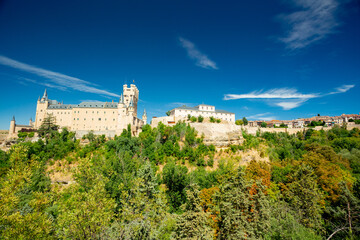 Fototapeta na wymiar Alcazar de Segovia (Segovia castle), Spain
