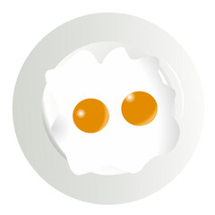 sunny side up egg dish
