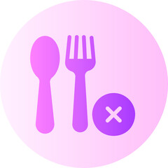 fasting gradient icon
