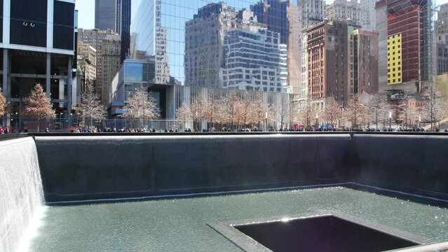 New York City 911 Memorial in Manhattan