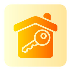 key gradient icon