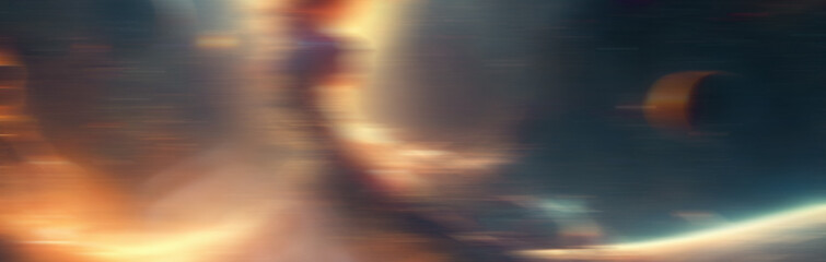 Dark colorful abstract background. Abstract blurred blue, mint, and purple background.