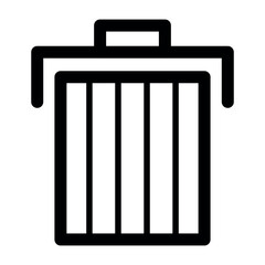 Garbage Icon,Trash,Delete vector illustration