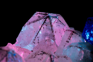 Beautiful rare precious stones from the mountains.