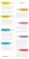 timeline Business data visualization. timeline infographic icons designed for abstract background template