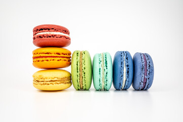Happy Rainbow of French Macarons