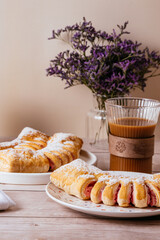 homemade frozen with buttercream inside