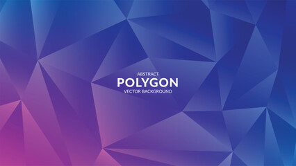 Modern abstract polygon shapes background