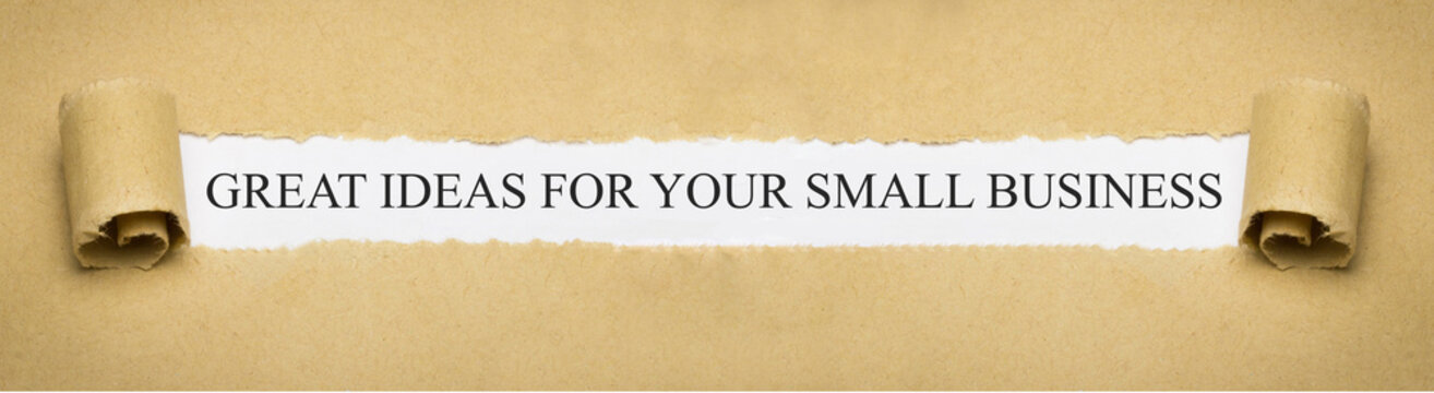 Great ideas for your small business