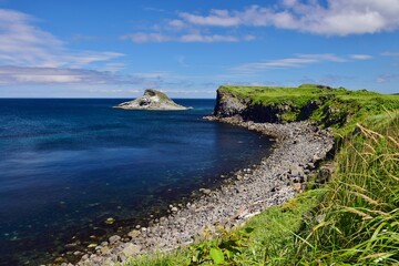 利尻島の夏景色