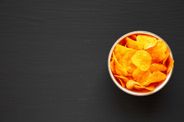 Crunchy Paprika Potato Chips Ready to Eat