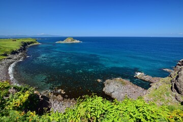 利尻島の夏景色