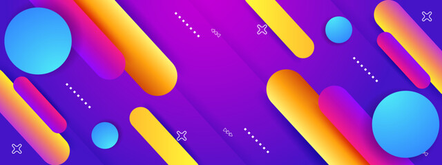 Abstract purple light and shade creative background. Vector illustration.
