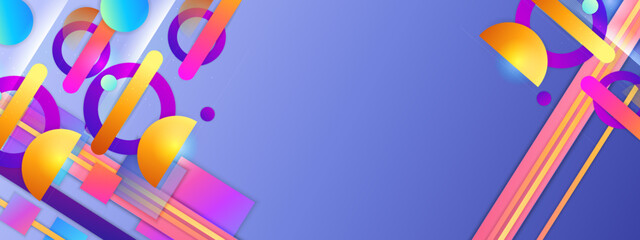 Trendy simple blue fluid color gradient geometric abstract background with dynamic wave line effect. Vector Illustration For Wallpaper, Banner, Background, Card, Book Illustration, landing page