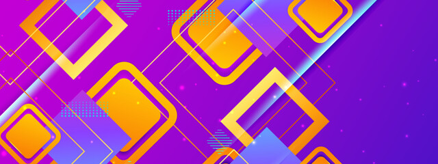 Abstract minimal purple background with geometric creative and minimal gradient concepts, for posters, banners, landing page concept image.