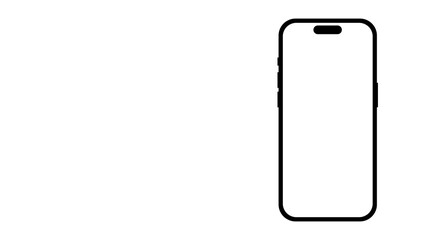 Smartphone transparenter Hintergrund Vorlage Online Banner