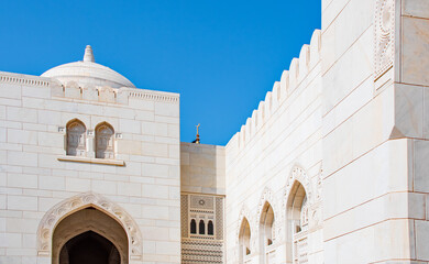Sultan Qaboos Grand Mosque. Sultanate of Oman, Maskat