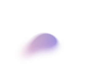 Grainy Gradient Textured Blob Shapes. Abstract Transparent PNG element. Trendy design resources,  blue pink and lilac color. Modern design trends.