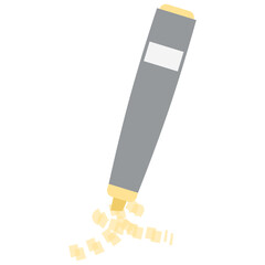 Highlighter Marks Drawing Doodle Sketch Line

