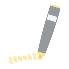 Highlighter Marks Drawing Doodle Sketch Line

