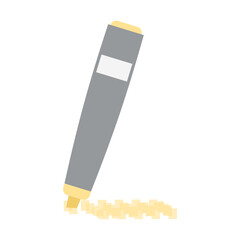 Highlighter Marks Drawing Doodle Sketch Line

