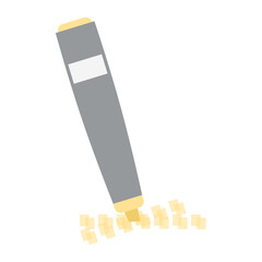 Highlighter Marks Drawing Doodle Sketch Line

