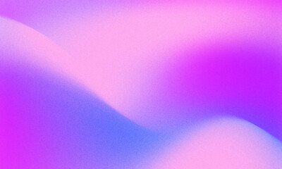 Gradient background with retro grainy film texture. Blurred chroma background. Vintage Noise Effect.