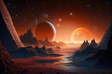 Search for Earth-Like Exoplanets. Generative AI