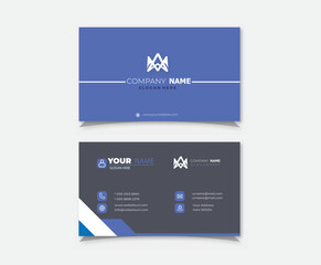 Abstract business card template