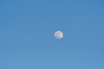 Luna en el municipio del Puerto de la Cruz, isla de Tenerife.