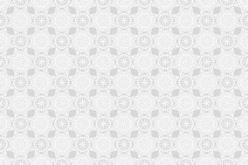 グレーの幾何学模様の背景